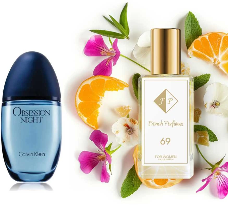 Nr69 kvepalai įkvėpti Calvin Klein – Obsession Night 33 ml EDP