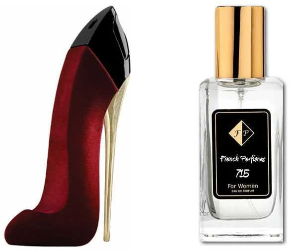 Nr715 kvepalai įkvėpti Herrera - Good Girl Velvet Fatale 60 ml EDP