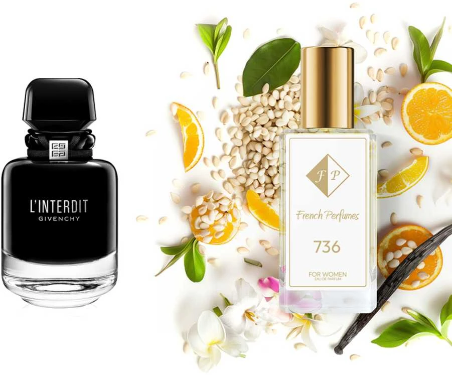 Nr736 kvepalai įkvėpti Givenchy – l'interdit EDP Intense 33 ml EDP