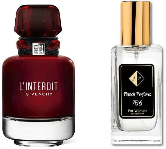 Nr756 kvepalai įkvėpti Givenchy L'Interdit Rouge 33 ml EDP