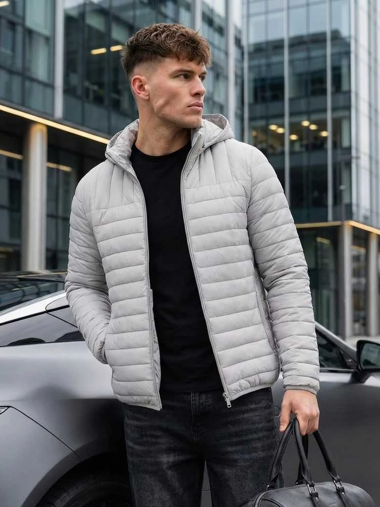 Pereinamojo laikotarpio pilka striukė Mond