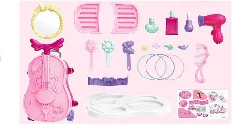 Grožio rinkinys mergaitėms Lean Toys, rožinis