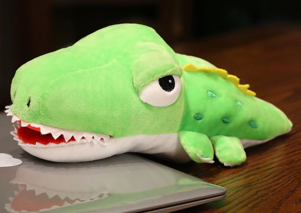 Lean Toys Pliušinis krokodilas žaislas 30 cm