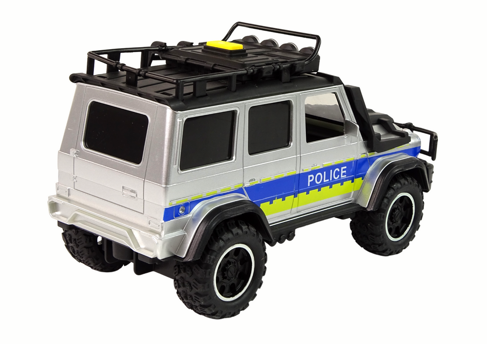 Lean Toys Policijos visureigis su frikcine pavara Leantoys 1:14