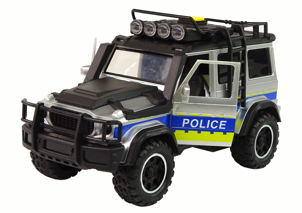 Lean Toys Policijos visureigis su frikcine pavara Leantoys 1:14