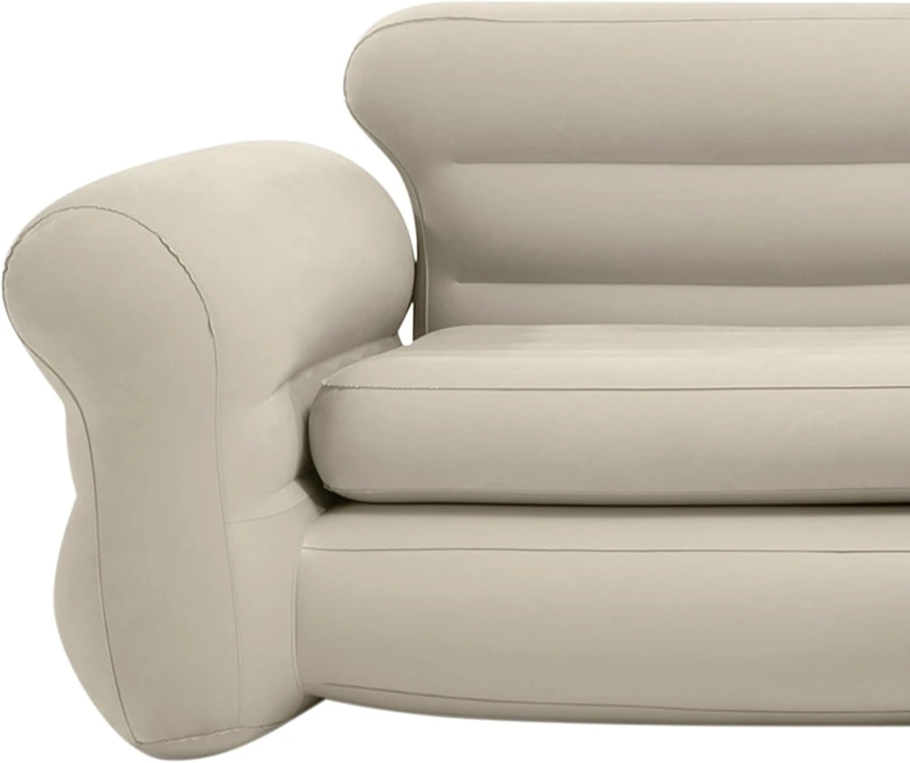 Pripučiama keturvietė kampinė sofa 257x203x76 cm INTEX 68575