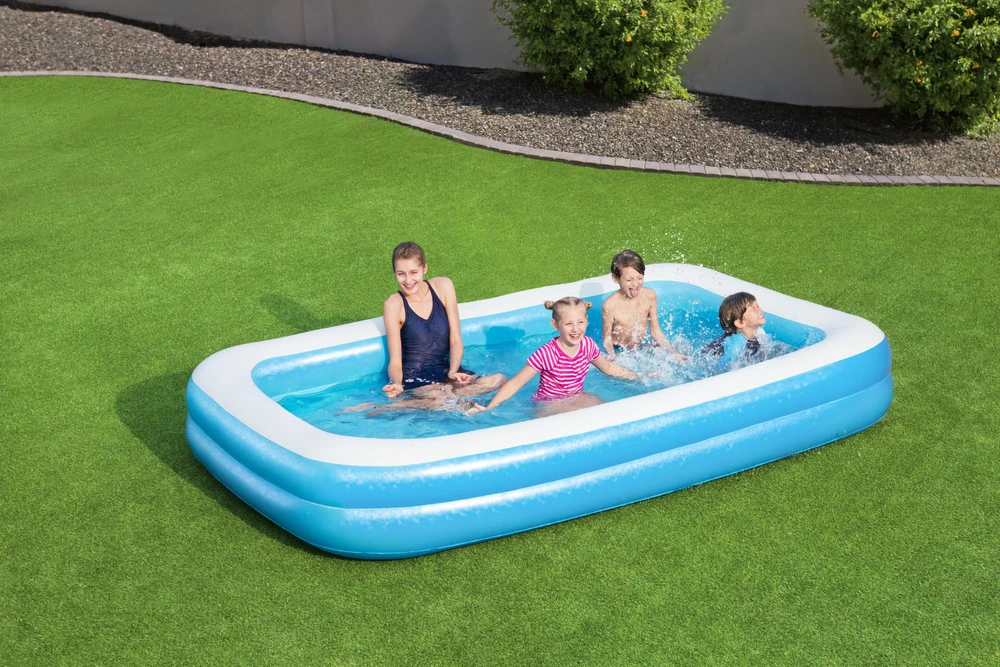 Pripučiamas Baseinas Bestway 305x183x46 cm, Mėlynas 54150 9805