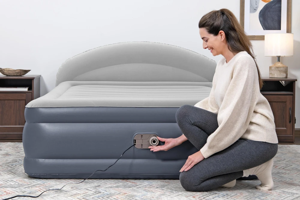 Pripučiamas čiužinys Bestway Queen, 671BD, 229 cm x 152 cm