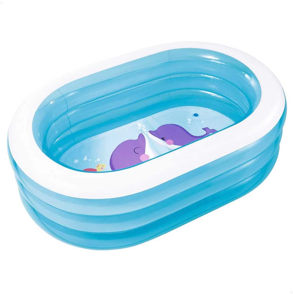 Pripučiamas baseinas INTEX My Sea Friends Pool 163x107x46cm