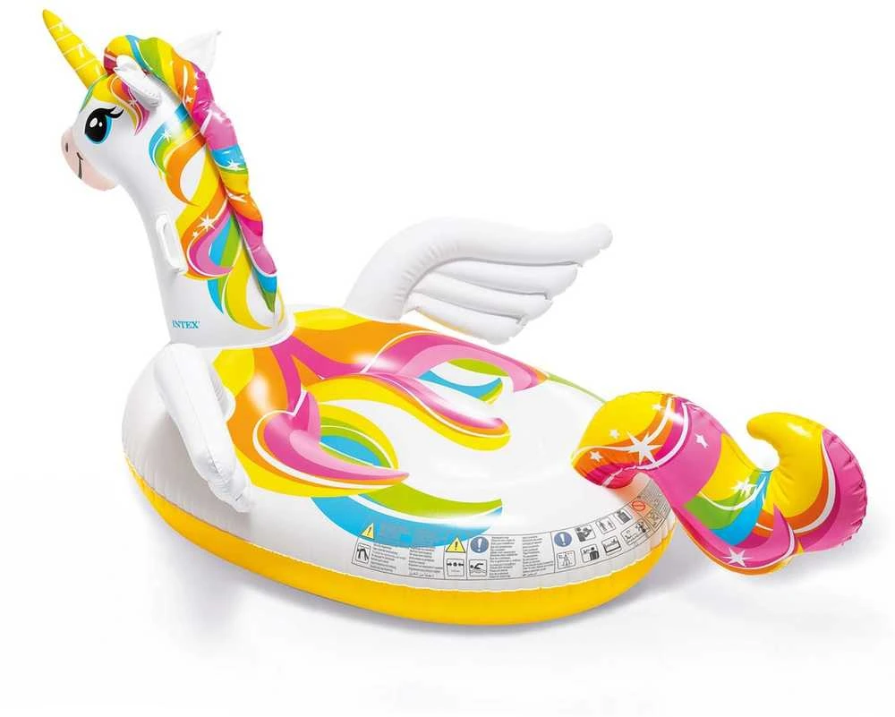 Pripučiamas rožinis čiužinys Intex 57561