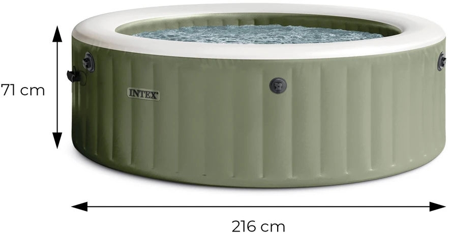 Pripučiamas SPA baseinas su hidromasažu 6 asmenims 216 x 71 cm INTEX 28428NP