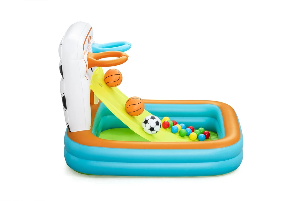 Pripučiama žaidimų aikštelė Bestway 3in1, 120 cm x 107 cm