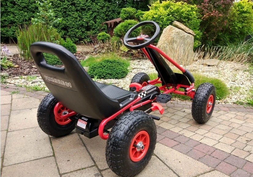 Raudonas kartingas vaikams A-15