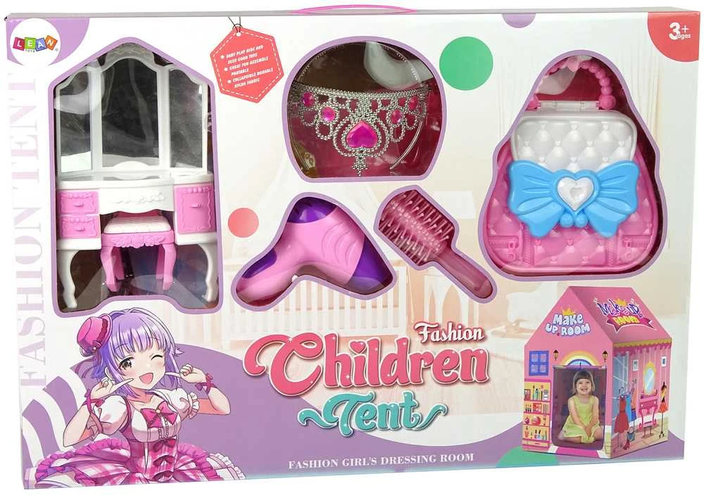 Palapinė mergaitėms Lean Toys Grožio salonas