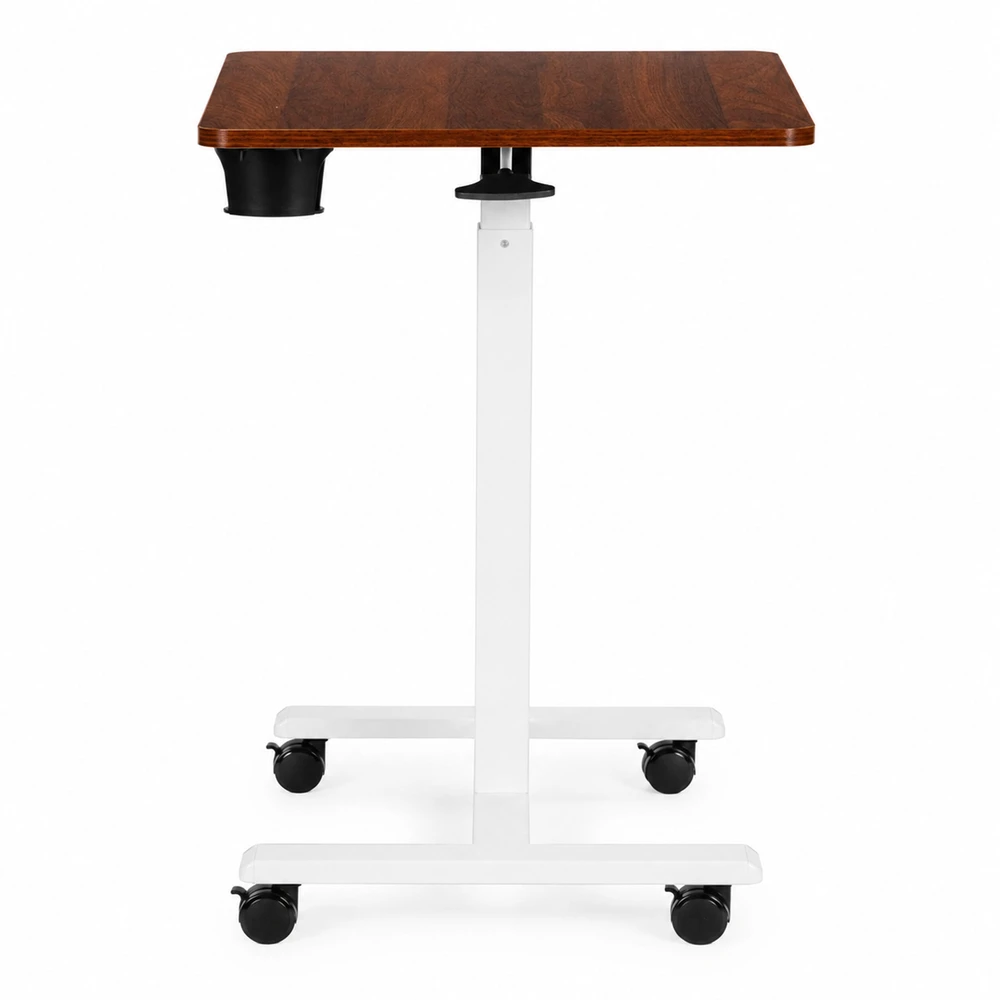 Rudas mobilus reguluojamo aukščio stalas 70x48 cm ModernHome