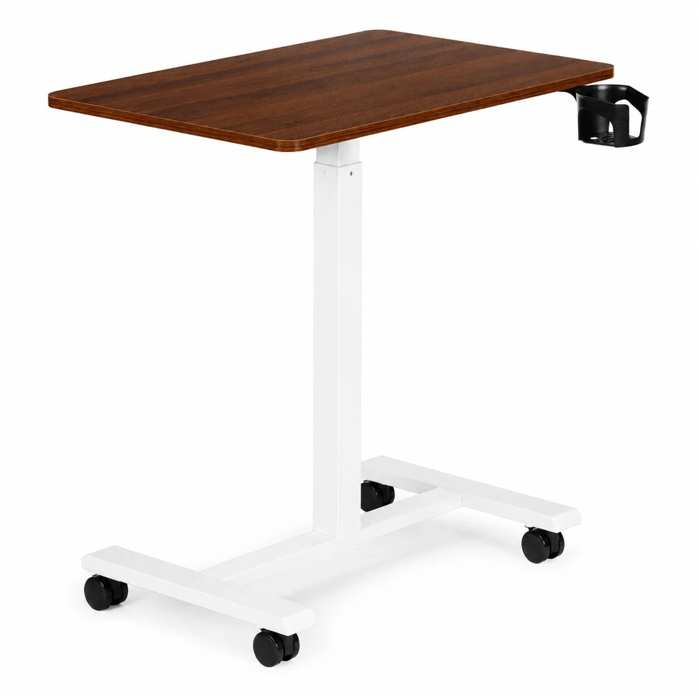Rudas mobilus reguluojamo aukščio stalas 70x48 cm ModernHome