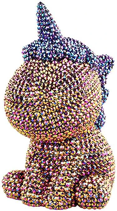 Deimantų kūrybinis rinkinys Lean Toys vienaragis 11x11x20 cm