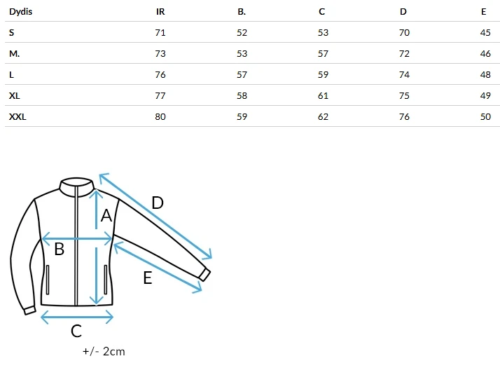 Rusva moteriška striukė Himen