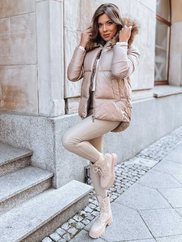 Rusva moteriška striukė Sparkle