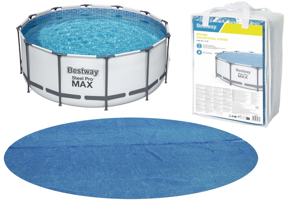 Bestway Solar dangtis baseinui 356 396 cm 58242