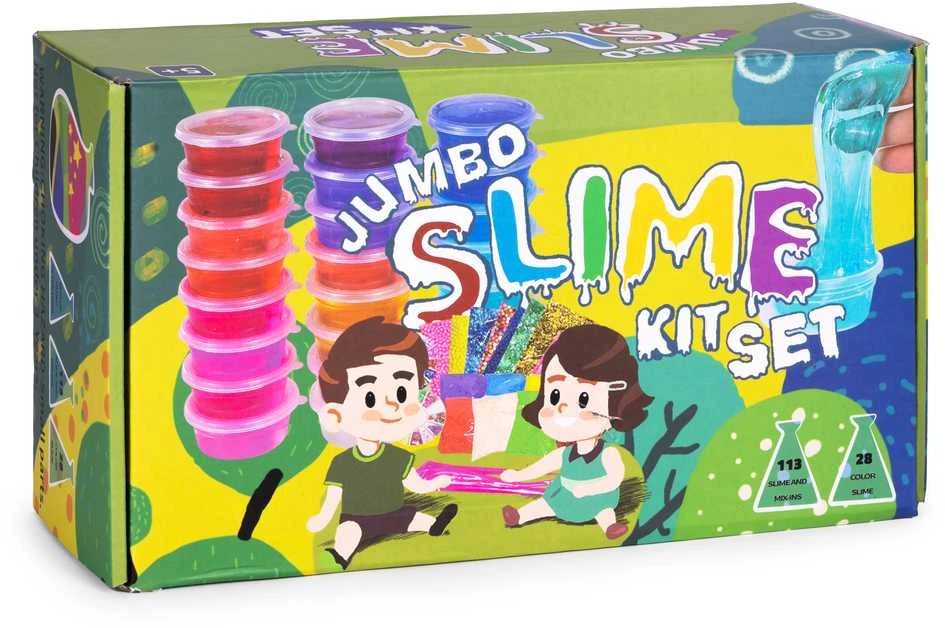 Slime rinkinys vaikams, 113 dalių