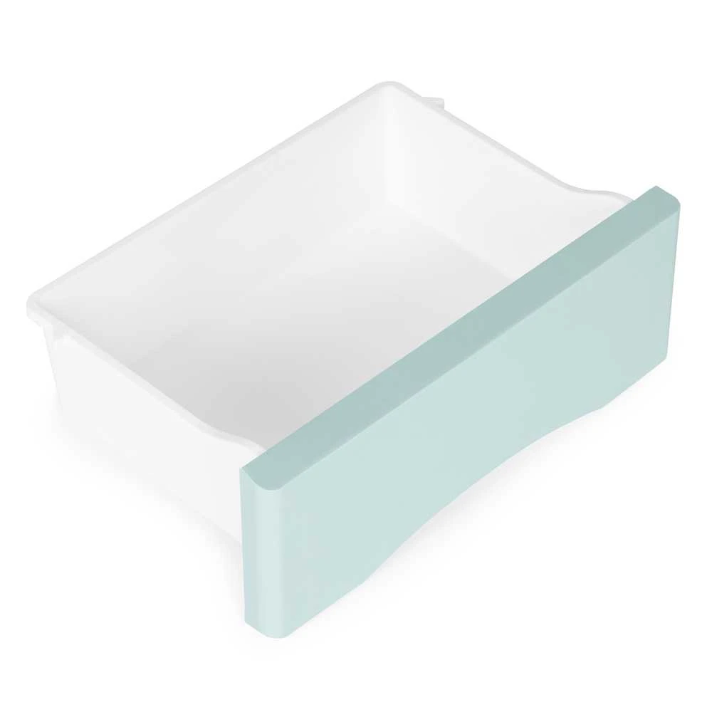 ModernHome plastikinė lentyna su 5 spalvotais stalčiais ant ratukų