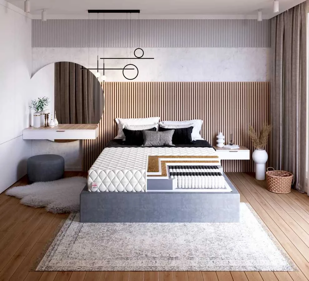 Spyruoklinis čiužinys Family max double 100x200