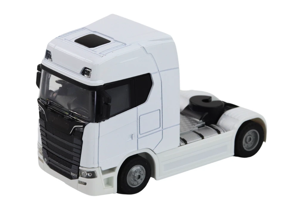 Lean Toys Metalinis sunkvežimis be priekabos su šviesomis ir garsais, 1:32