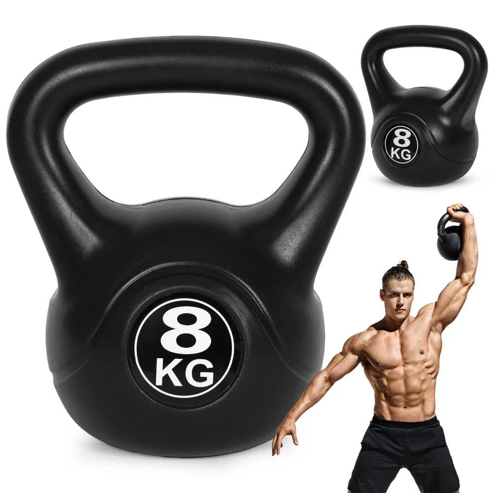 Kettlebell 8kg, treniruoklis, hantelis, svarmuo, ModernHome