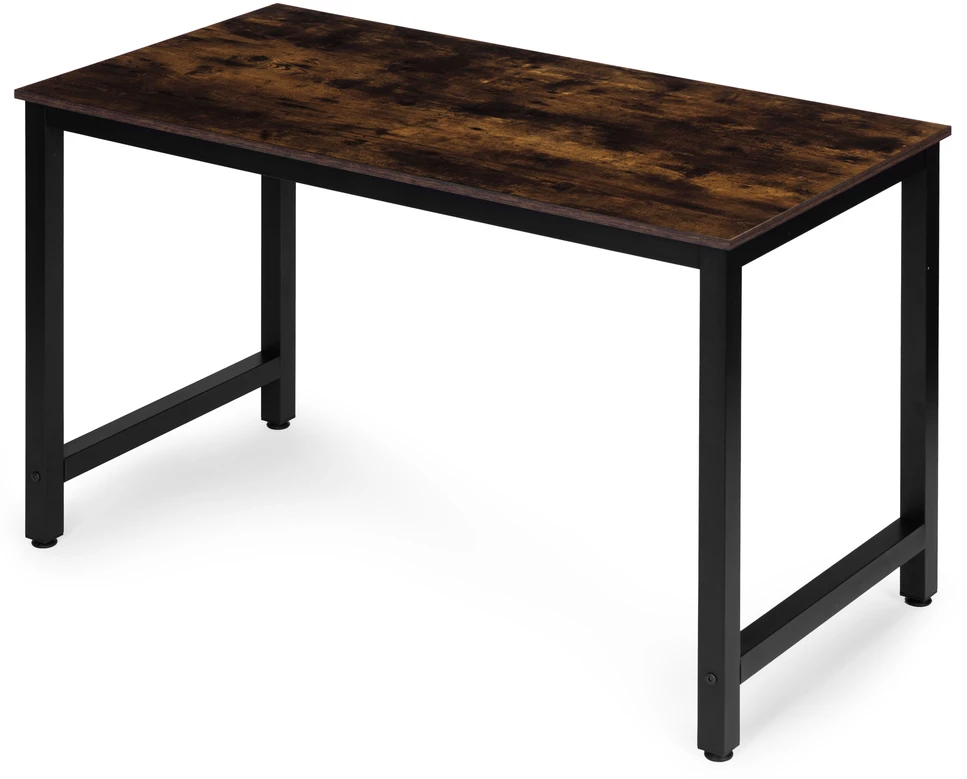Tamsiai rudas kompiuterio/mokyklinis stalas 120x60 cm ModernHome