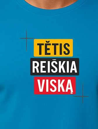 Turkio marškinėliai Tėtis reiškia viską
