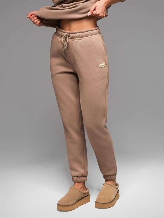 Unisex laisvalaikio kostiumas rudos spalvos Couple