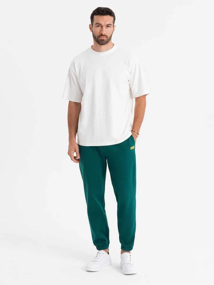 Unisex laisvalaikio žalios kelnės Argan