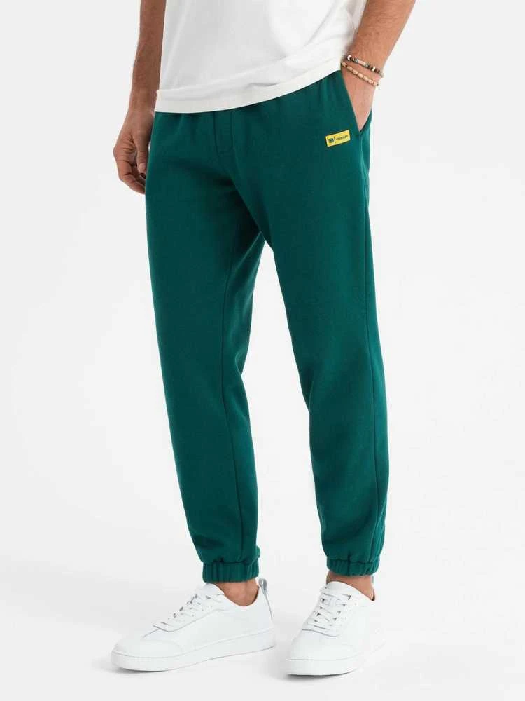 Unisex laisvalaikio žalios kelnės Argan