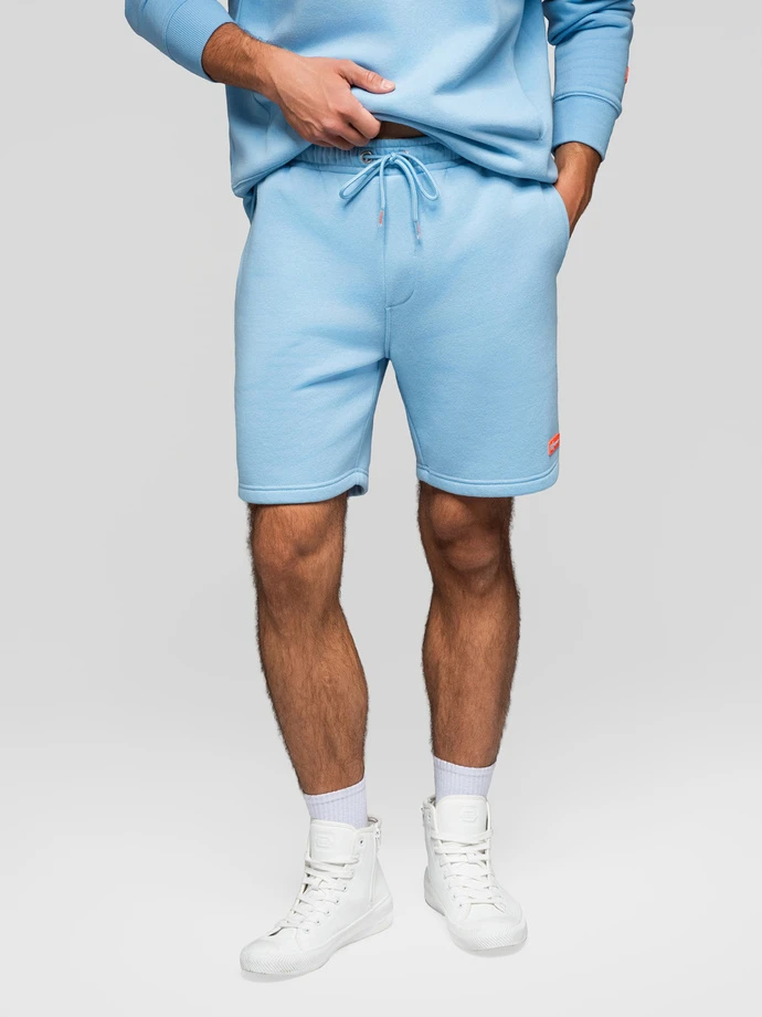 Unisex šortų rinkinys mėlyni/šviesiai violetinės spalvos Level Up