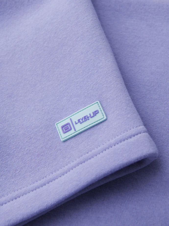 Unisex šortų rinkinys rusvos/šviesiai violetinės spalvos Level Up