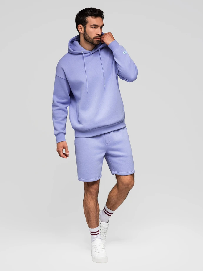 Unisex šortų rinkinys rusvos/šviesiai violetinės spalvos Level Up