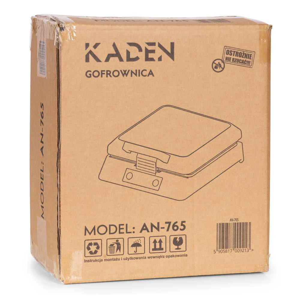 Vaflinė Vaflių keptuvė 1080–1300 W, KADEN
