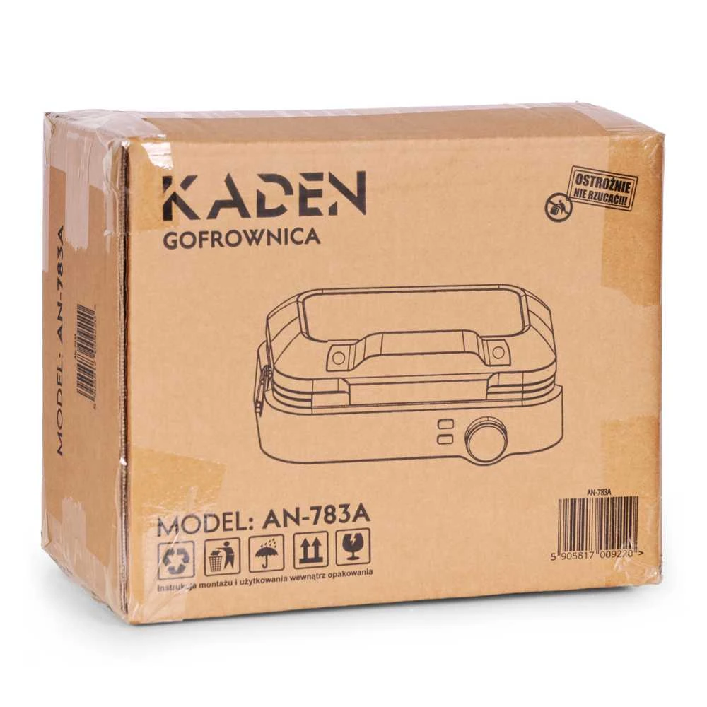Vaflinė Vaflių keptuvė 1200 W, KADEN
