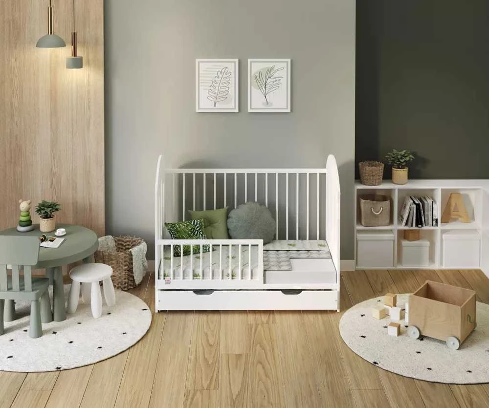 Vaikiškas porolono čiužinys su Aloe vera paviršiumi BABY CARE 60X120
