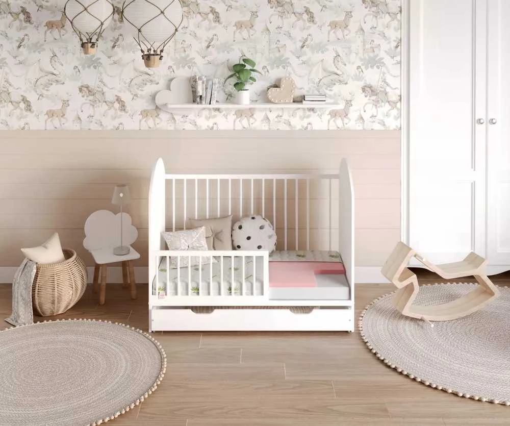 Vaikiškas porolono čiužinys su Aloe vera paviršiumi LUGO 90X190