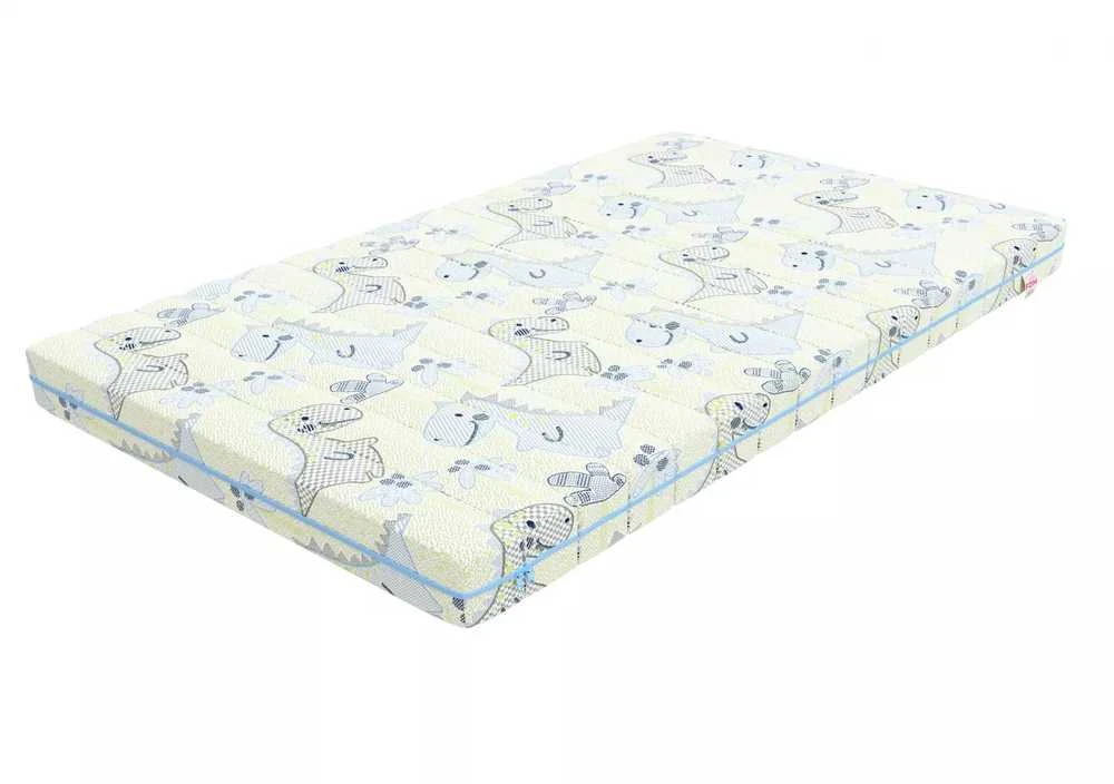 Vaikiškas porolono čiužinys su kokosu CALM DINO 80X160