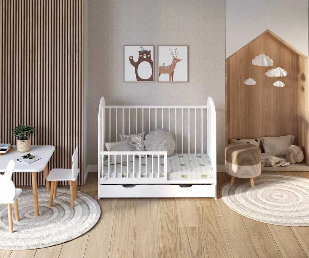 Vaikiškas putplasčio čiužinys su Aloe vera paviršiumi BRESSO 4KIDS 80X180
