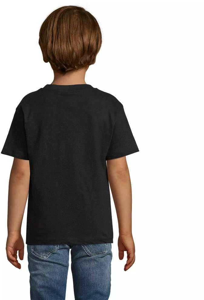 Vaikiški unisex juodos spalvos marškinėliai Kids