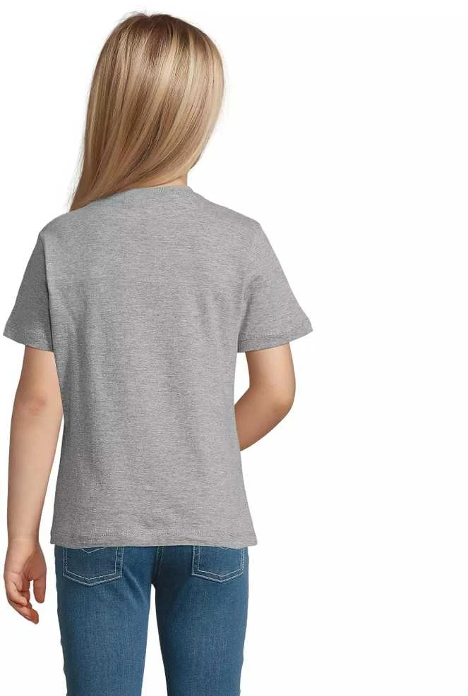 Vaikiški unisex pilkos spalvos marškinėliai Kids