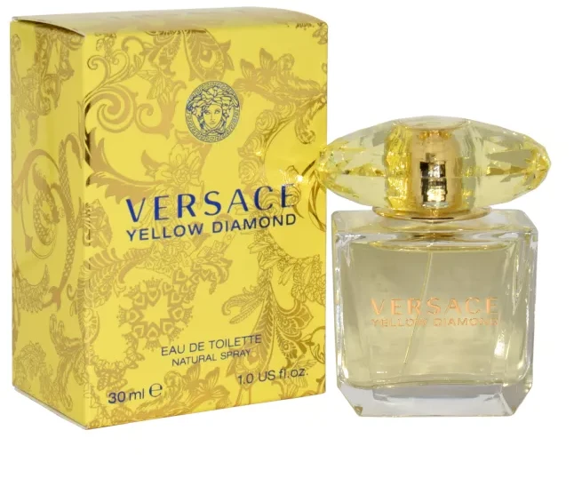Kvepalai moterims Versace Yellow Diamond EDT, 30 ml