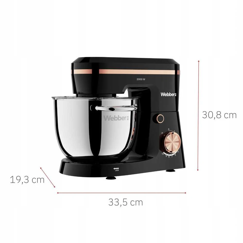 Virtuvinis kombainas su indeliu Webber AURA SM15