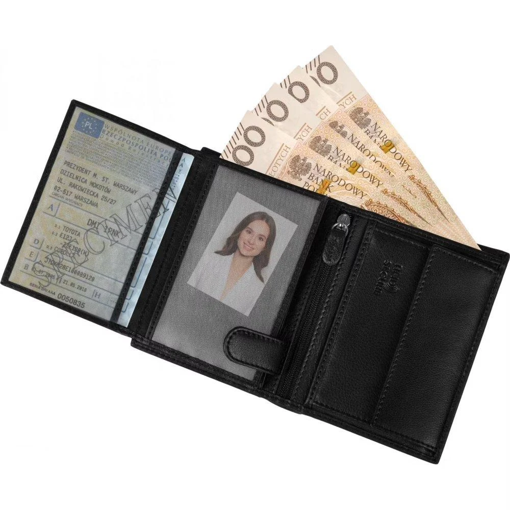 Vyriška piniginė iš natūralios odos Titer