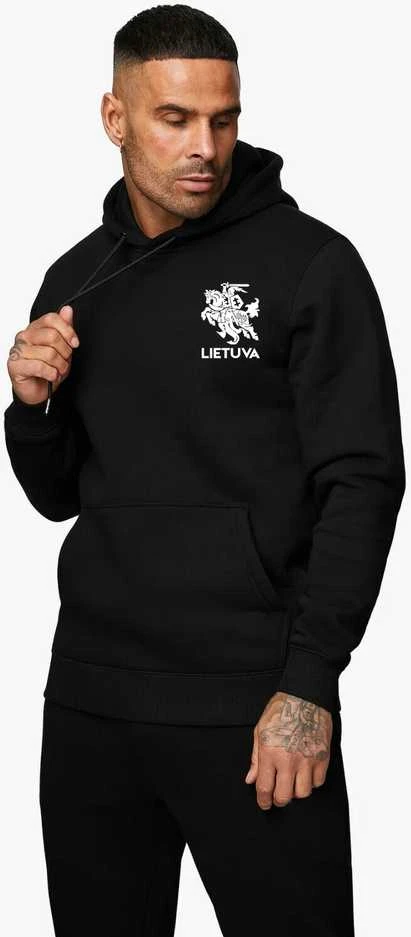 Vyriškas juodas komplektas su gobtuvu Lietuva