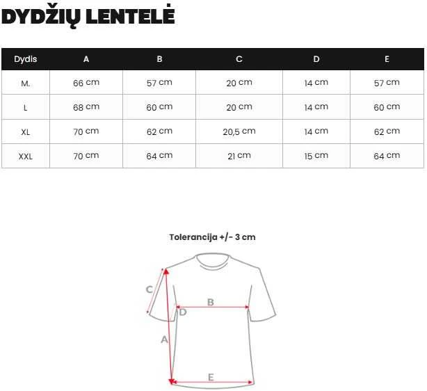 Vyriškas juodas oversize marškinėlis „Jevin“